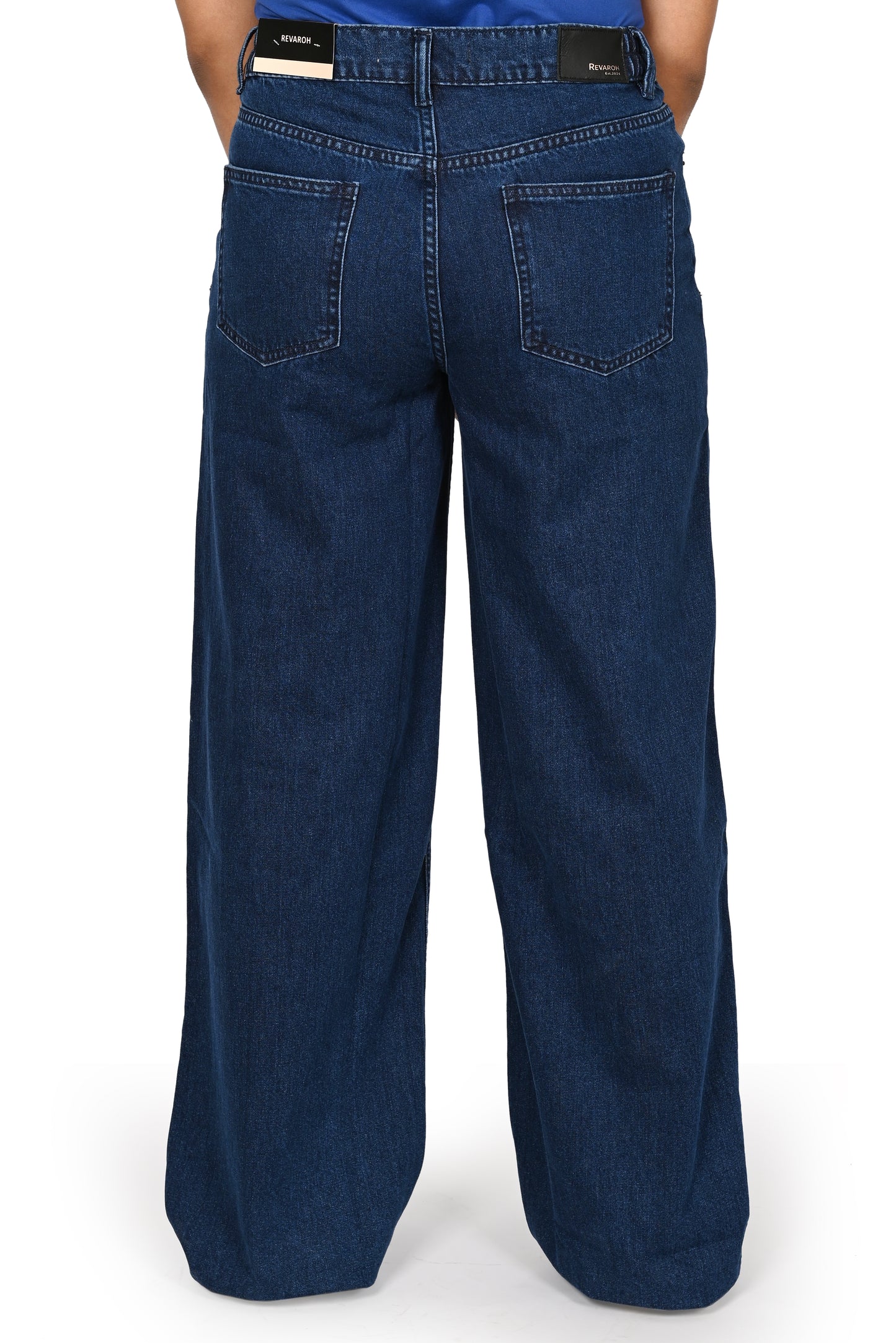 Women’s Wide leg dark blue jeans