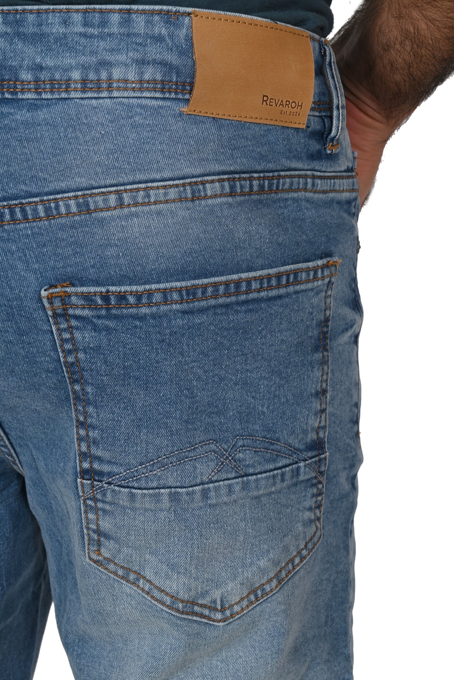 Men's Blue Slim Fit Denim Jeans