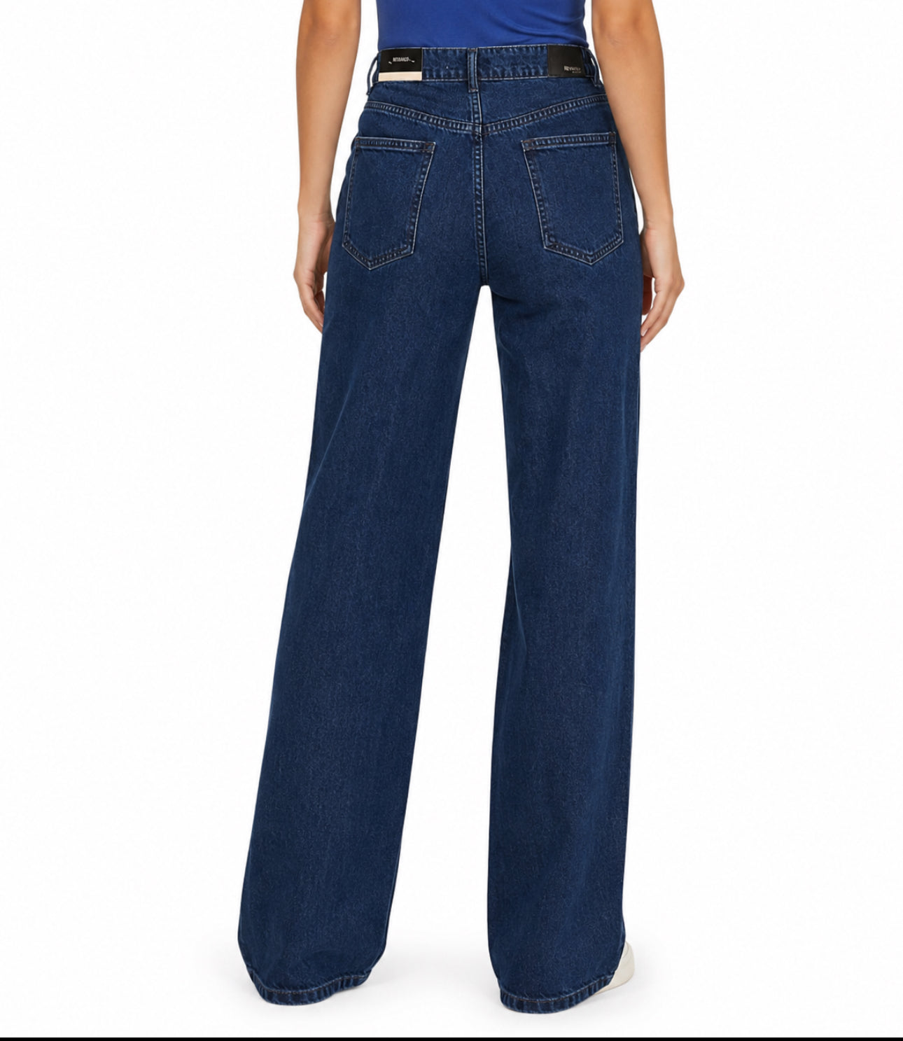 Women’s Wide leg dark blue jeans