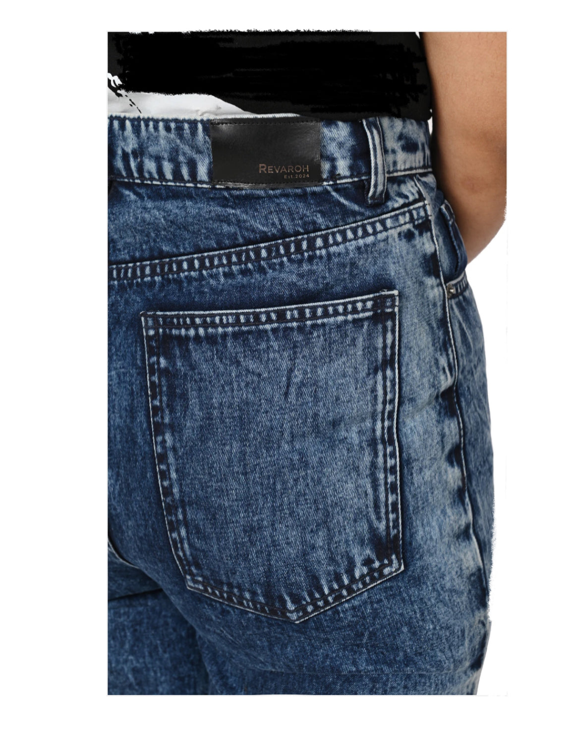 Ladies’ Wide Leg Denim – Dark and Light Wash