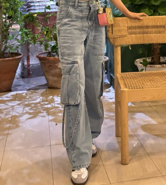 Ladies Cargo jeans