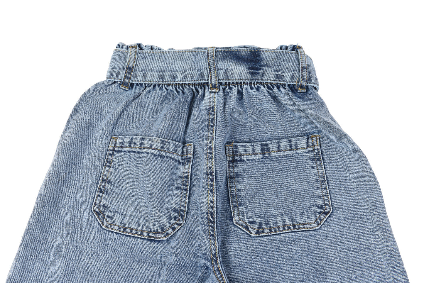 Kids Girls' Paper Bag Jeans