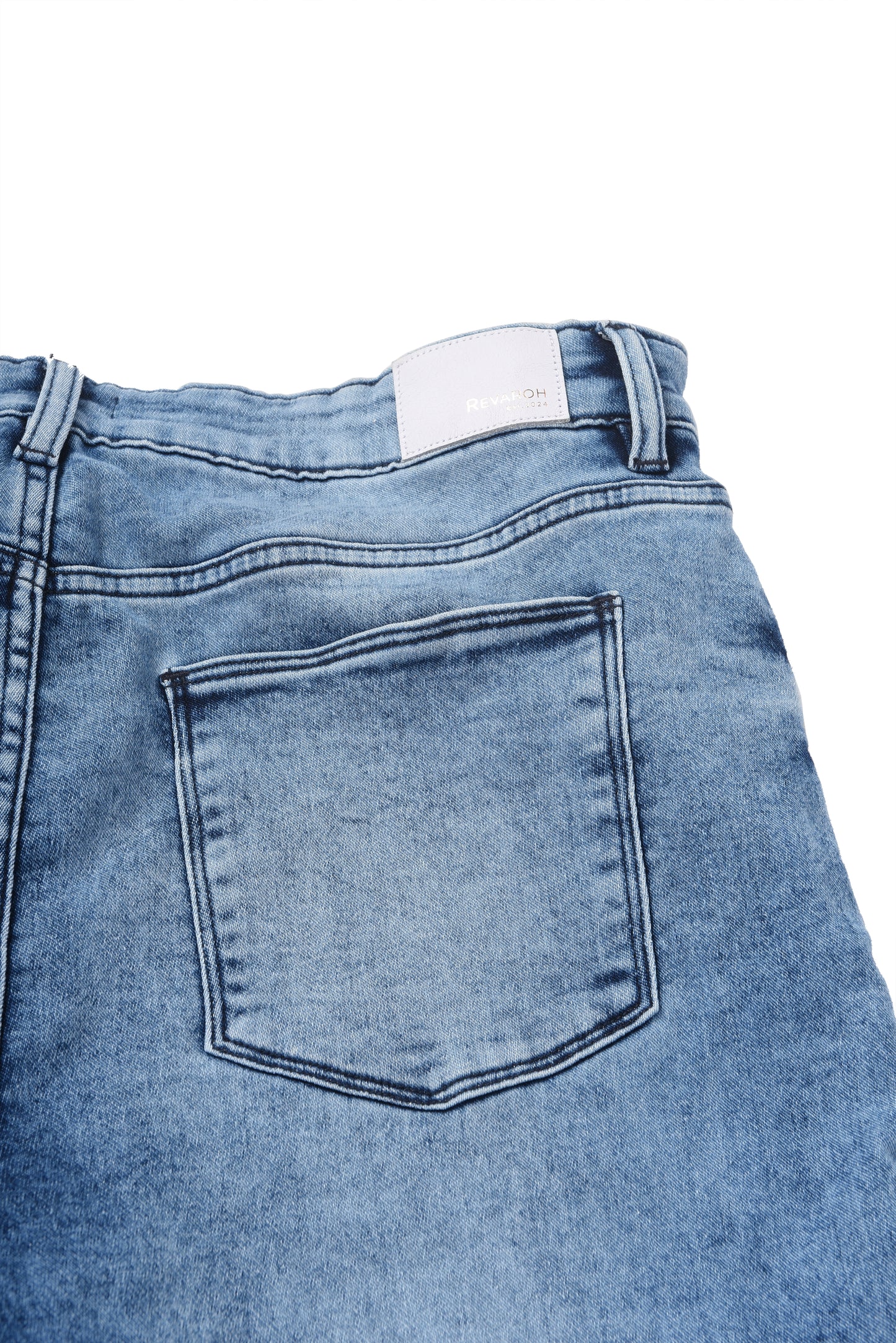 Ladies' Straight Fit Knit Denim Jeans