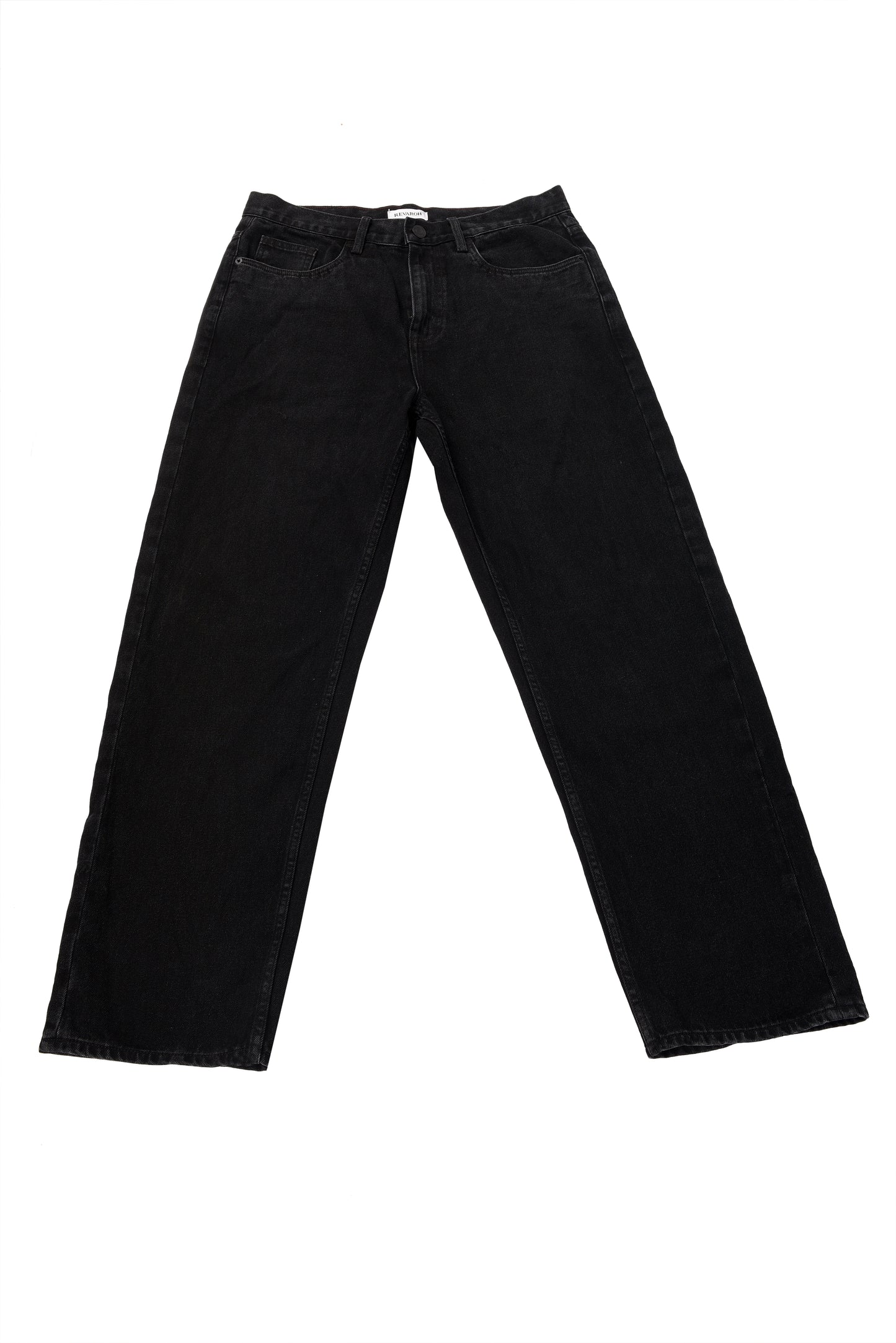 Men's Baggy Fit Denim Jeans Black