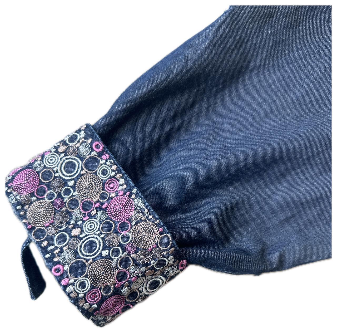 Ladies Denim Chambray long dress