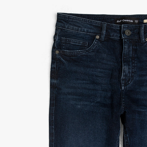 Mens Slim Fit blue wash jeans