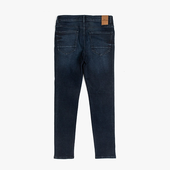 Mens Slim Fit blue wash jeans