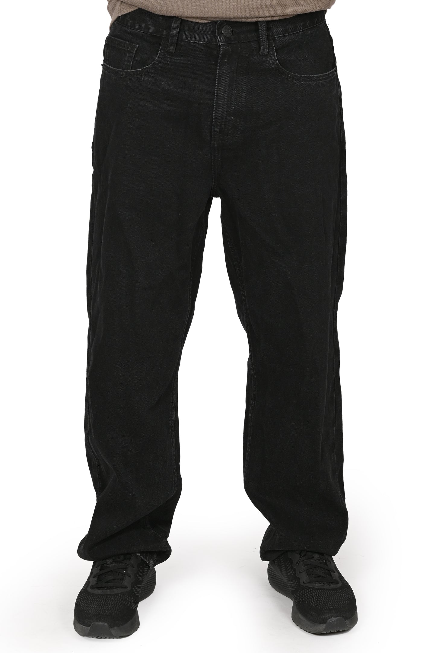 Men's Baggy Fit Denim Jeans Black