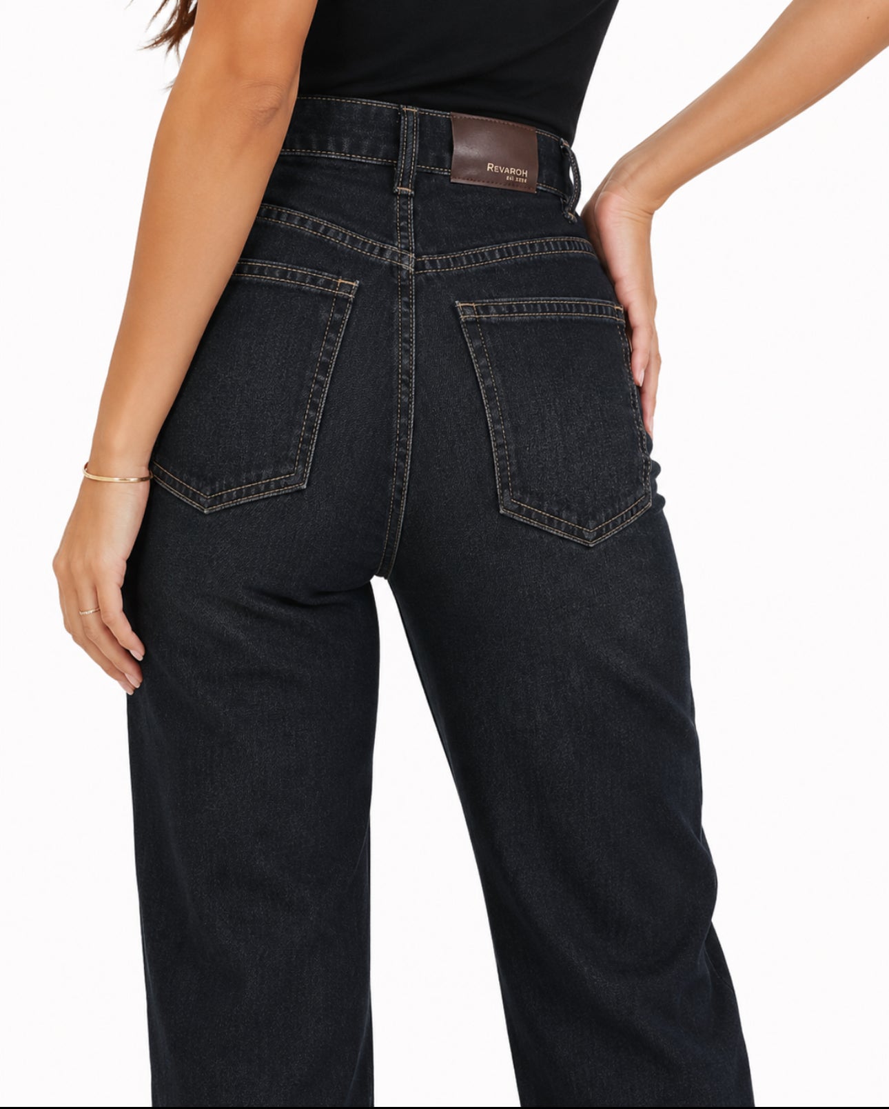 Ladies Vintage Wide leg jeans