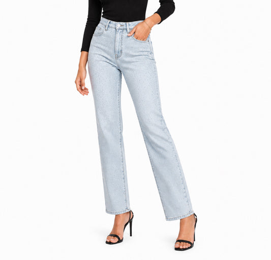 Ladies' Light Blue - Fully Embellished with Rhinestone