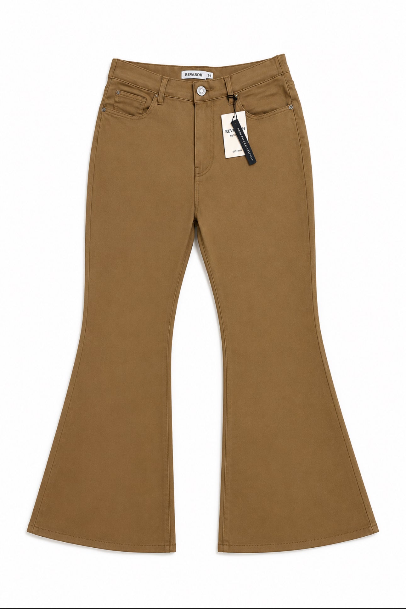 Ladies Camel Bootcut