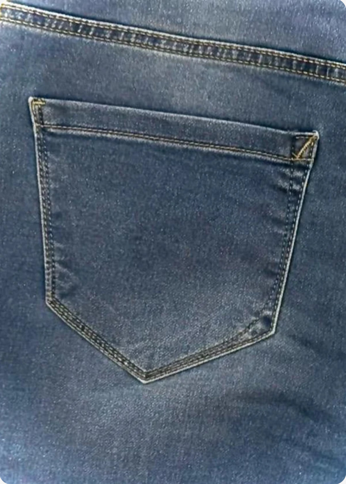 Ladies Knit Denim Wide leg Jean ( Light wash )