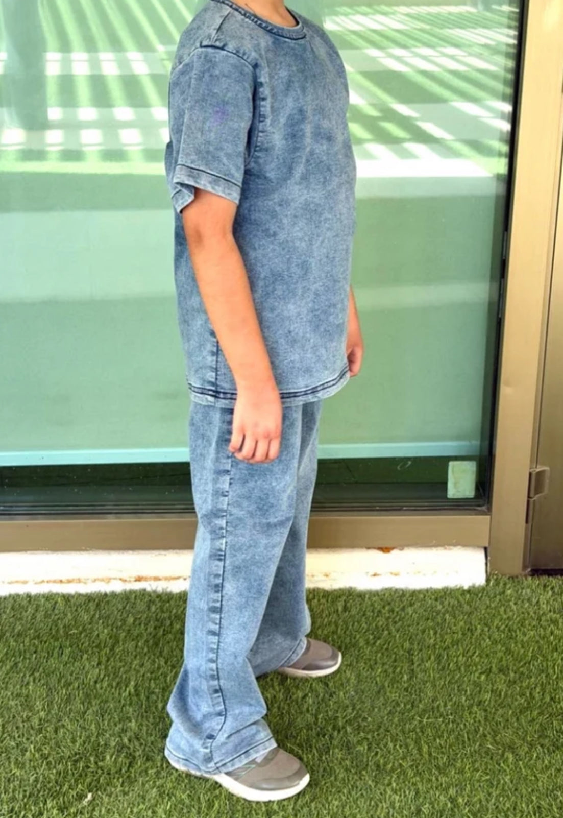 Boys Denim Co-ord Set
