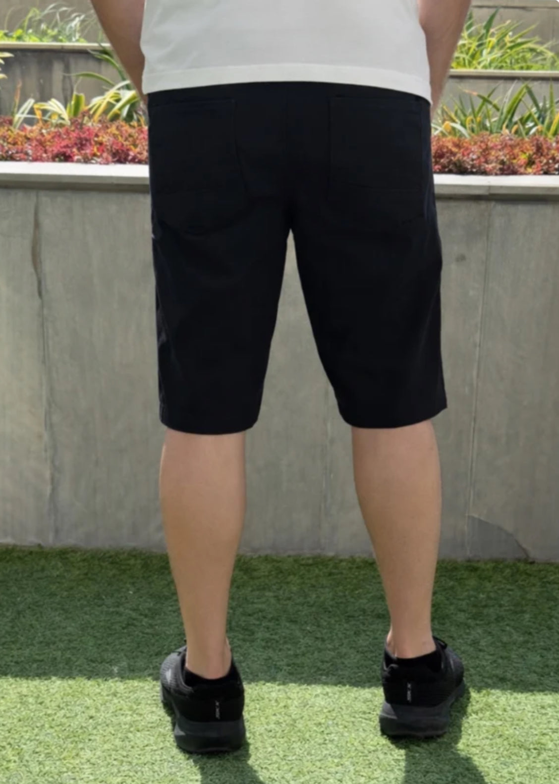 Men’s Twill Shorts ( Black )