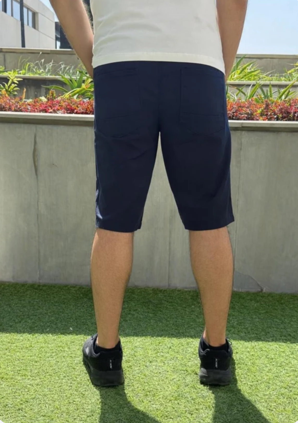 Men’s Twill Shorts ( Navy Blue )