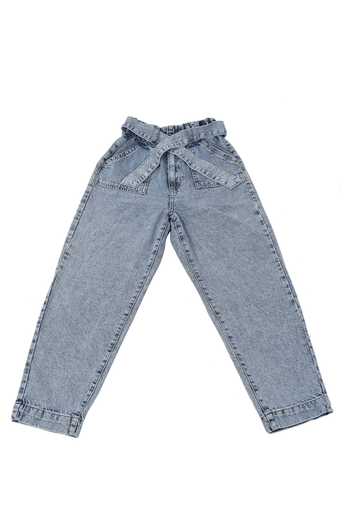 Kids Girls' Paper Bag Jeans