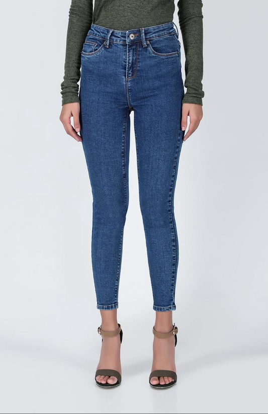 Women high waist skinny jeans