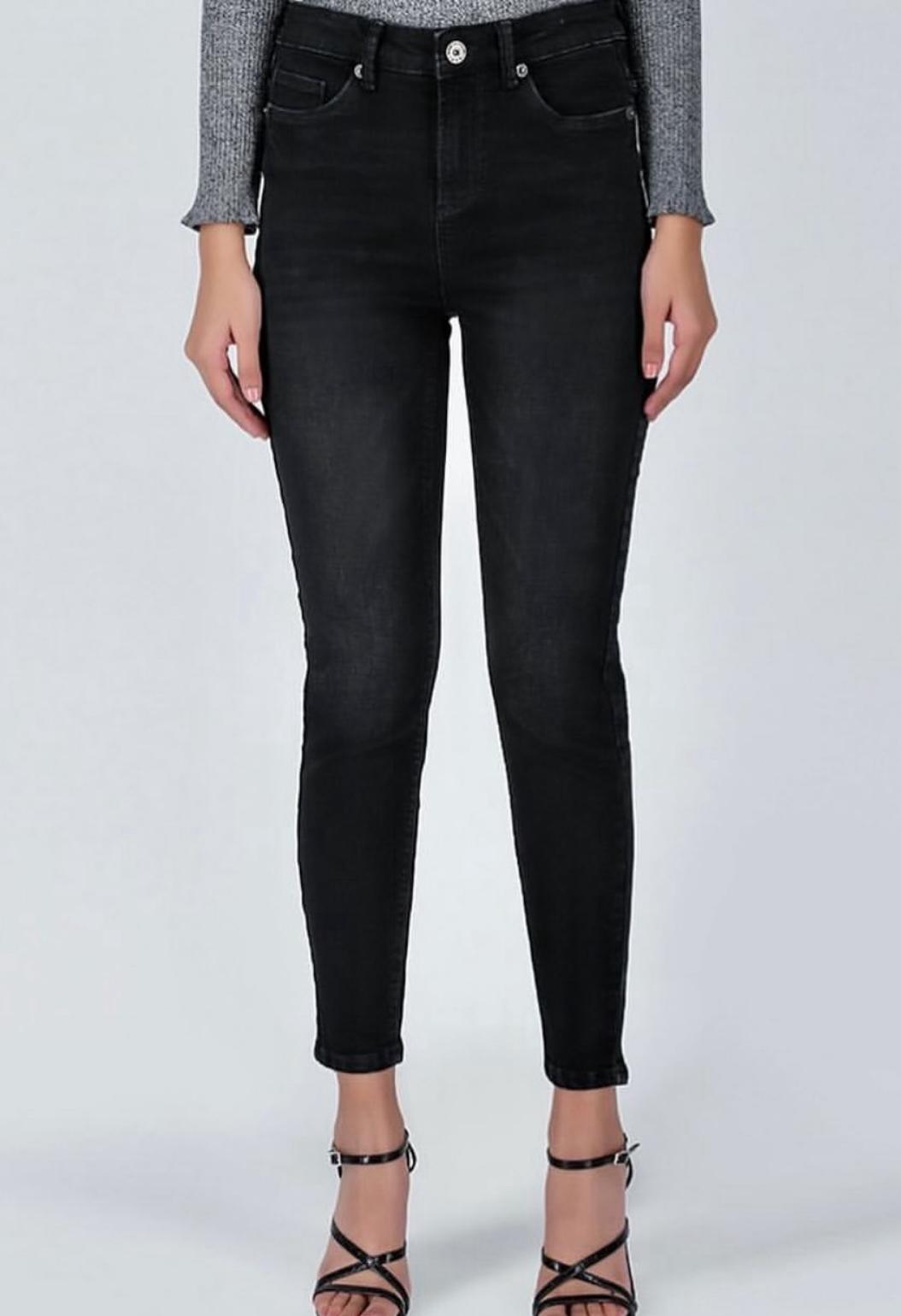 Women high stretch skinny jeans