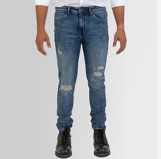 Men's Straight Fit Jeans – Medium Wash