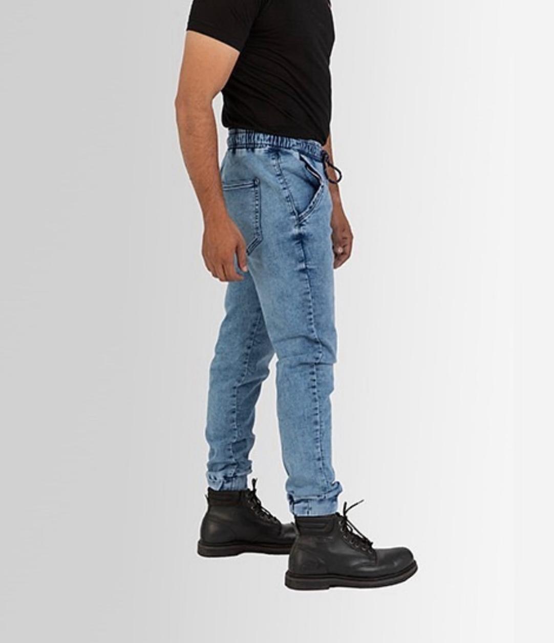 Men's Jogger Jeans – Light wash