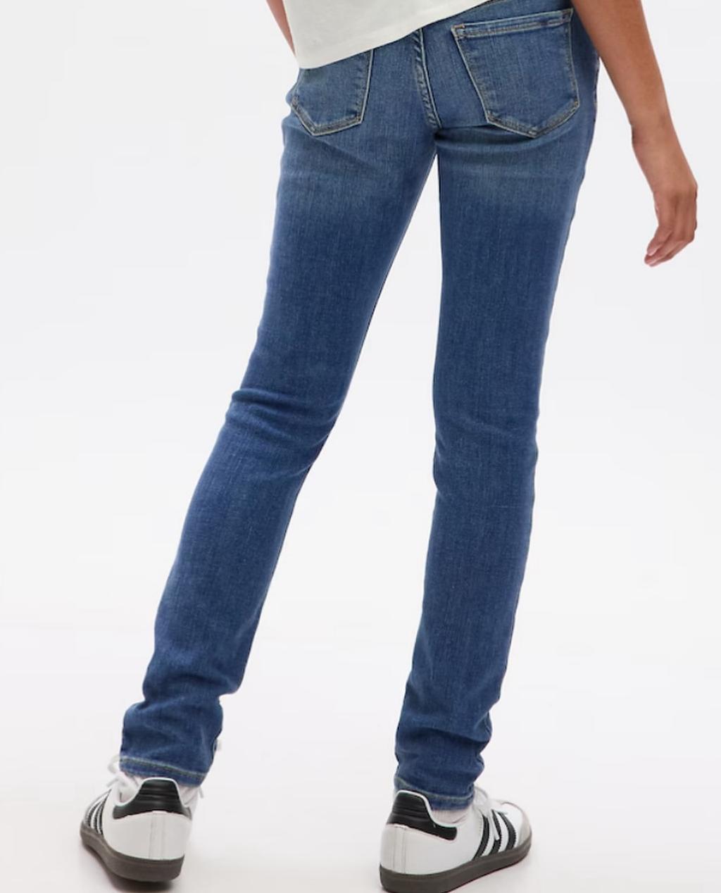 Kids Girls Mid-Rise Super Skinny Jeans