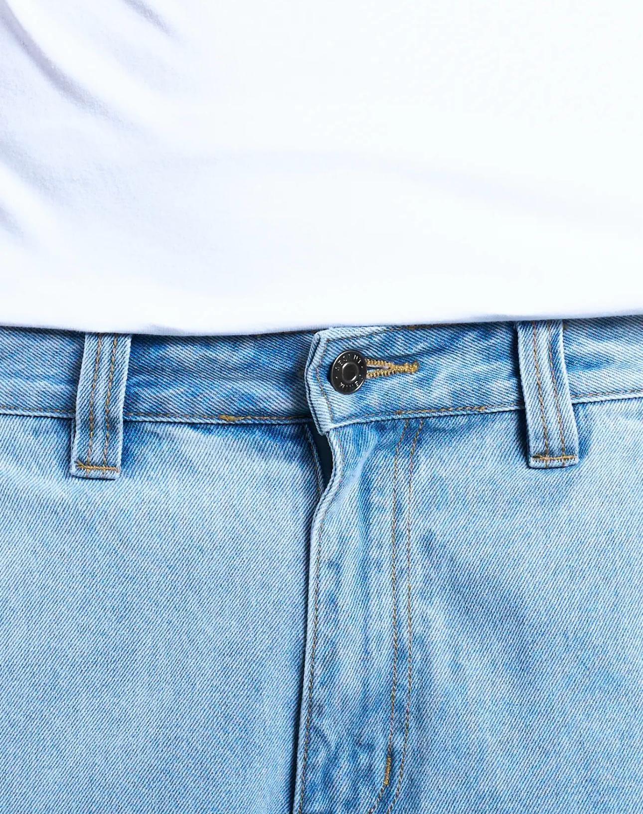 Men’s Light Blue Stretch Cargo Jeans